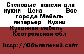 Стеновые  панели для кухни › Цена ­ 1 400 - Все города Мебель, интерьер » Кухни. Кухонная мебель   . Костромская обл.